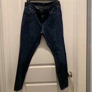 GAP 33R True Skinny Dark Indigo